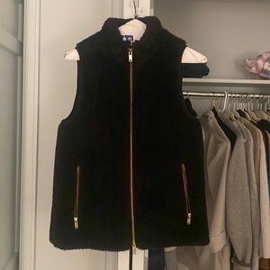 JCrew Sherpa Vest XXS